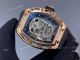 High Quality Rose Gold Richard Mille Skull Watch With Diamonds Black Rubber Strap Replica (9)_th.jpg